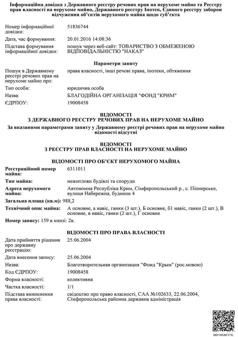 Оформление права собственности